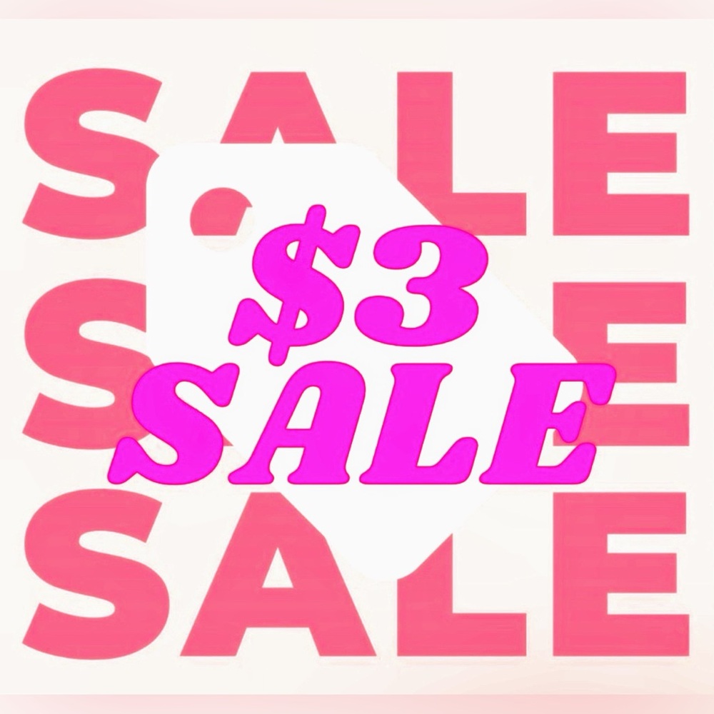 $3 sale @1pinklovergirl is live for live shows only